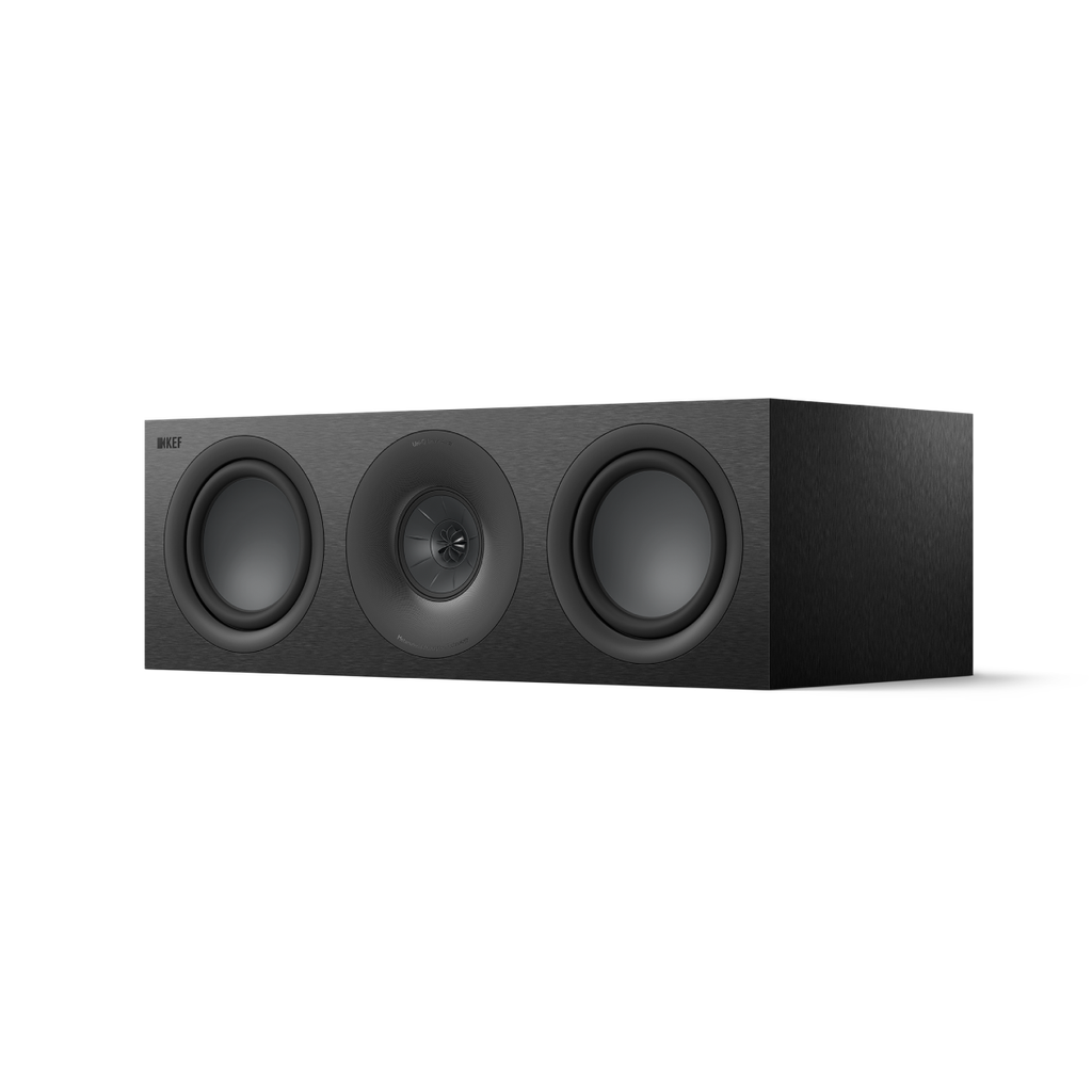 [Q6 Meta SB] KEF Q6 Meta 3-way Center Speaker, Satin Black