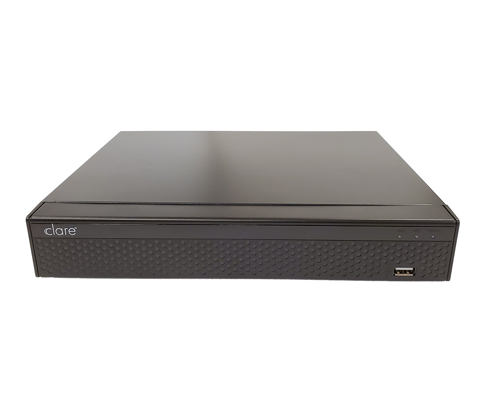 [CLR-V200-4PNVR1] ClareVision 4K 4-Channel NVR, With 1TB HDD, CLR-V200-4PNVR1
