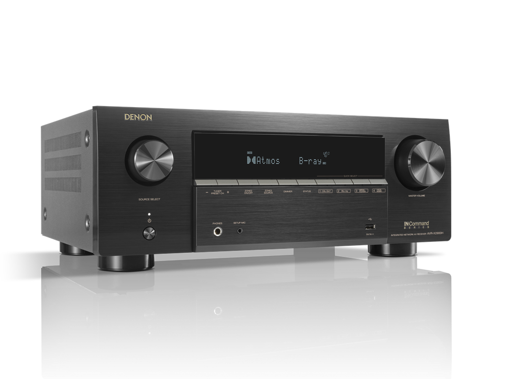 [AVR-X2900H] Denon AVR-X2900H 7.2-Channel 8K AV Receiver