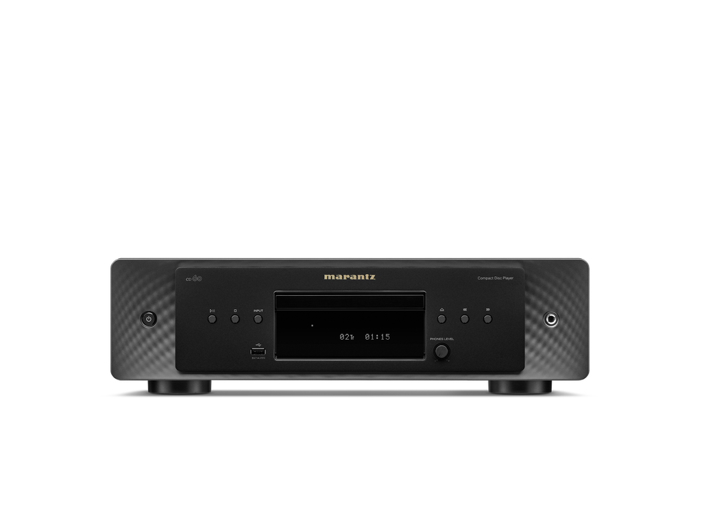 Marantz CD60 CD Player (Black/Silver-Gold)