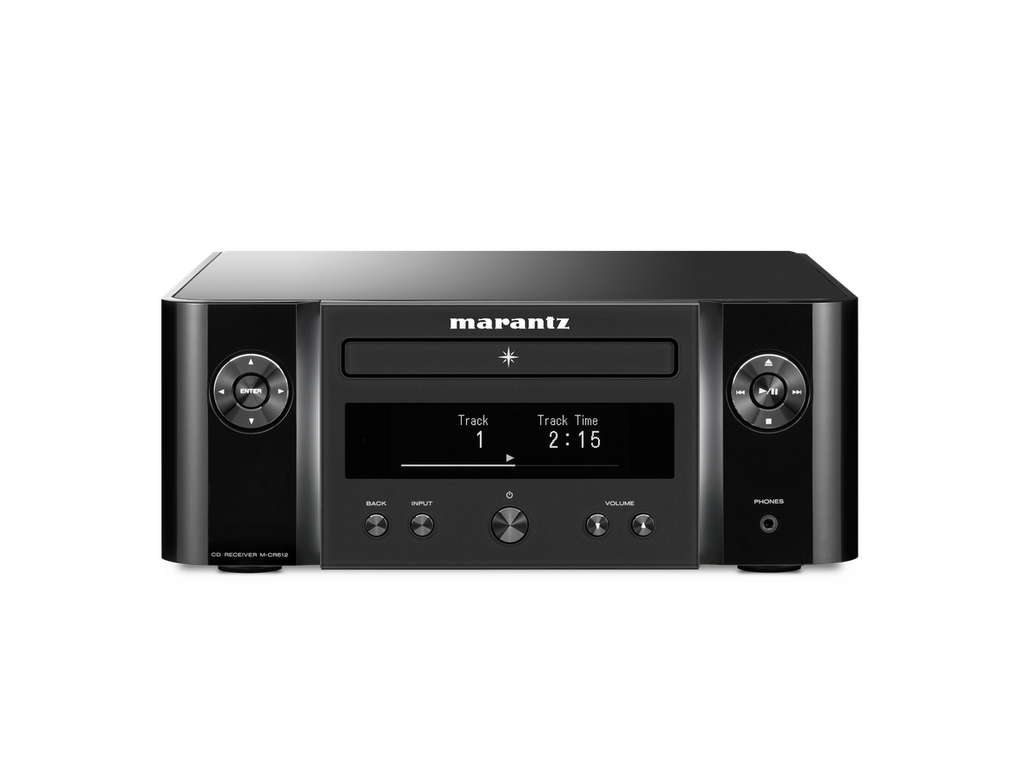 Marantz M-CR612 Melody X Network CD System (Black/Silver-Gold)