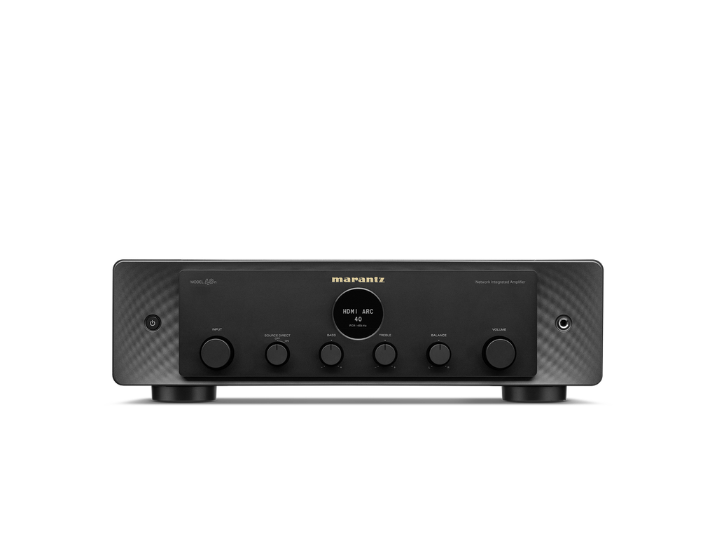 Marantz MODEL 40n Streaming Integrated Amplifier (Black/Silver-Gold)