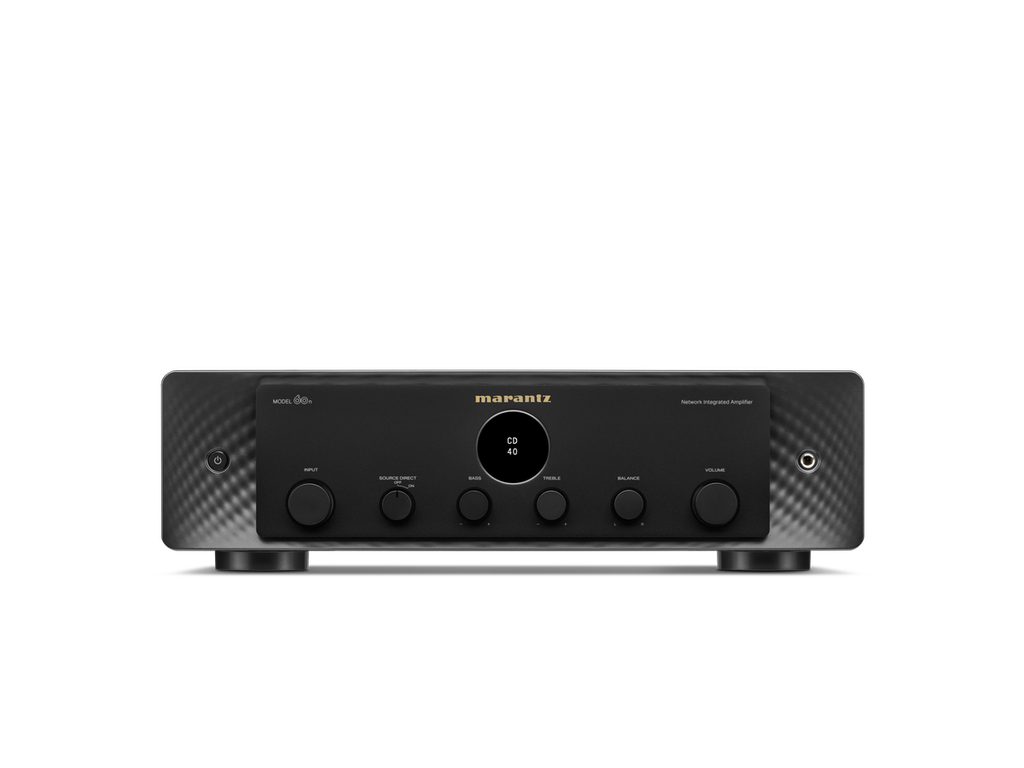Marantz MODEL 60n Streaming Integrated Amplifier (Black/Silver-Gold)