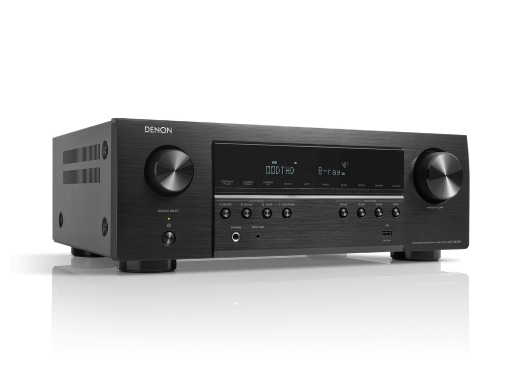 Denon AVC-S670H Slim 5.2-Ch 8K AV Amplifier